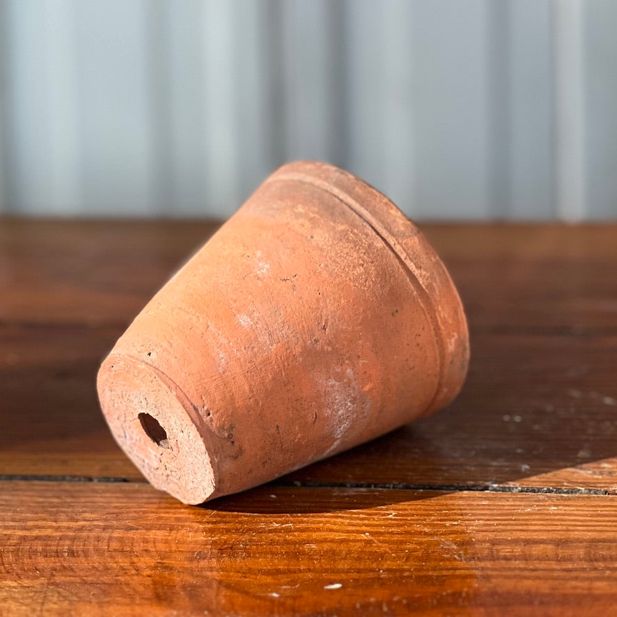 Antique English Terracotta Flowerpot