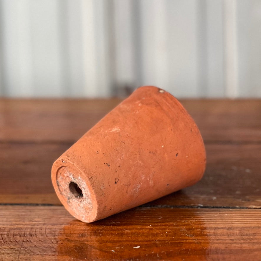 Antique English Terracotta Flowerpot