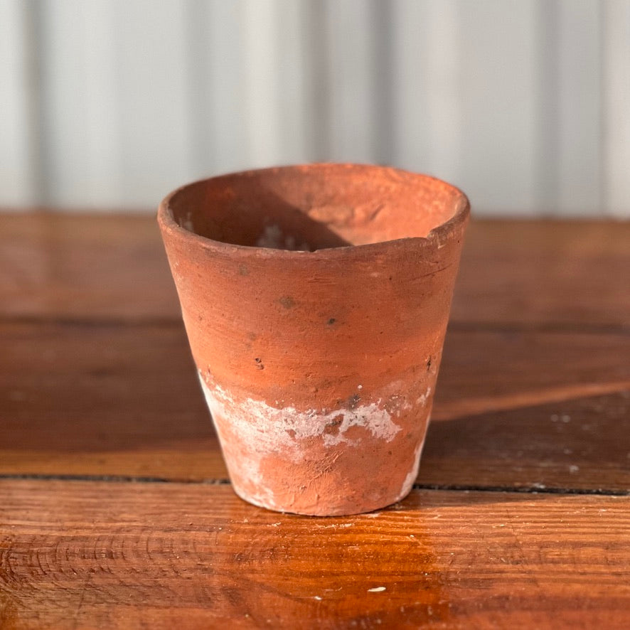 Antique English Terracotta Flowerpot