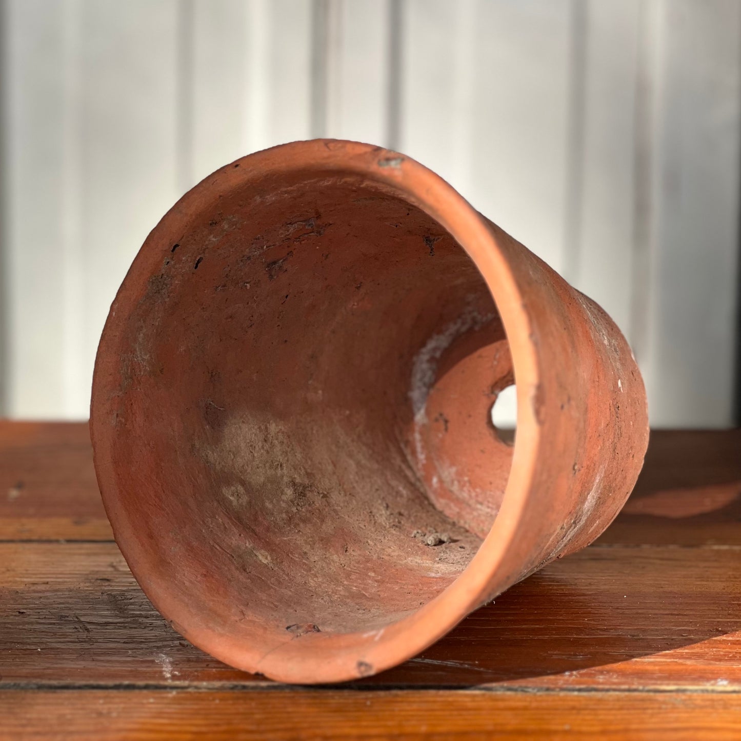 Antique English Terracotta Flowerpot