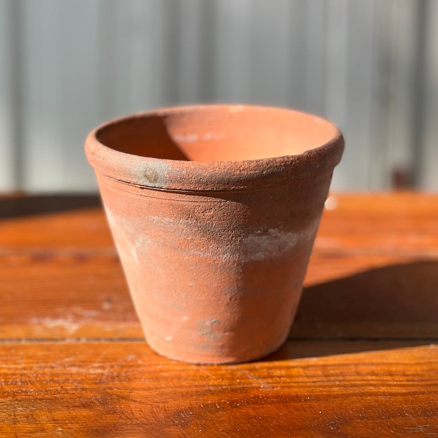 Antique English Terracotta Flowerpot