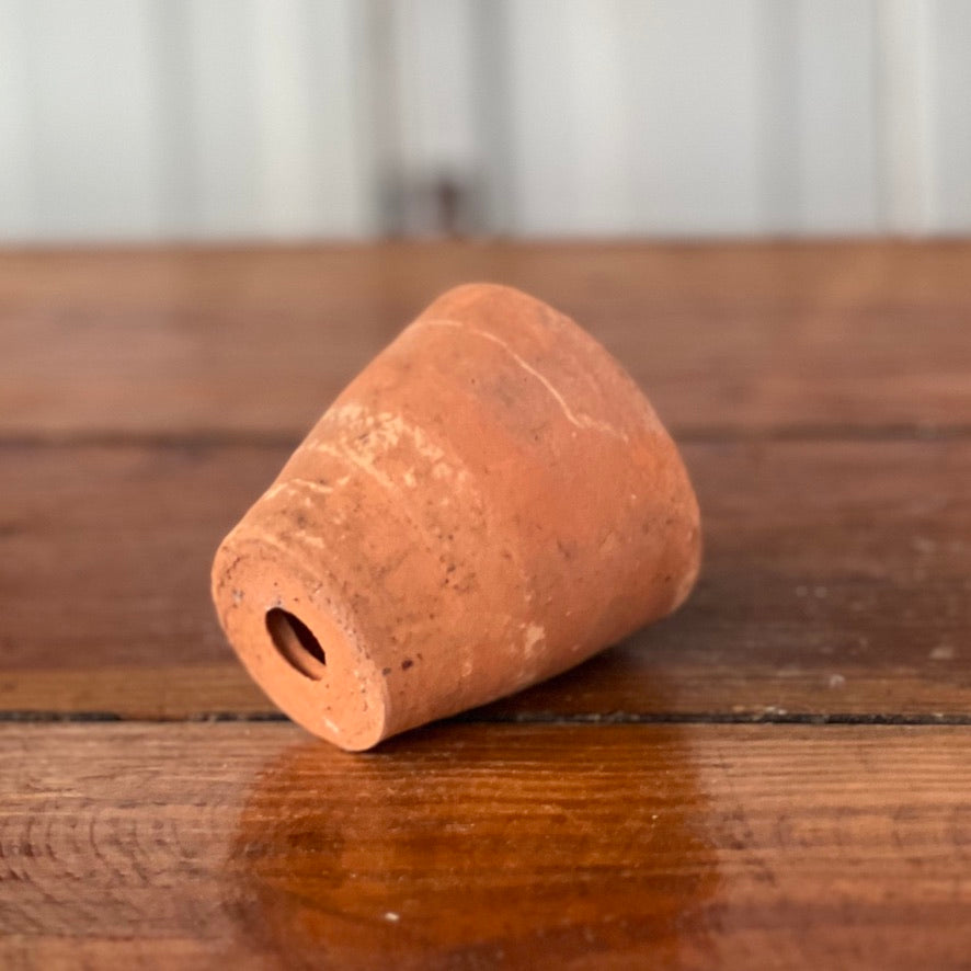 Antique English Terracotta Seedling Pot