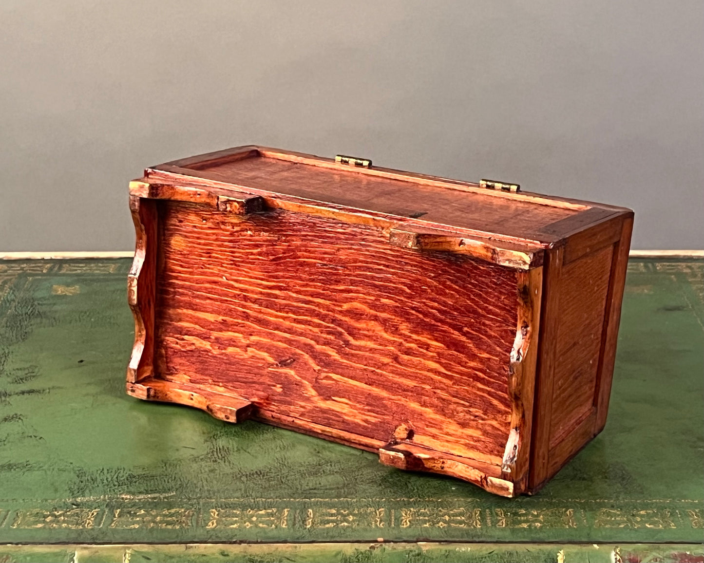 Antique Small Wooden Box c