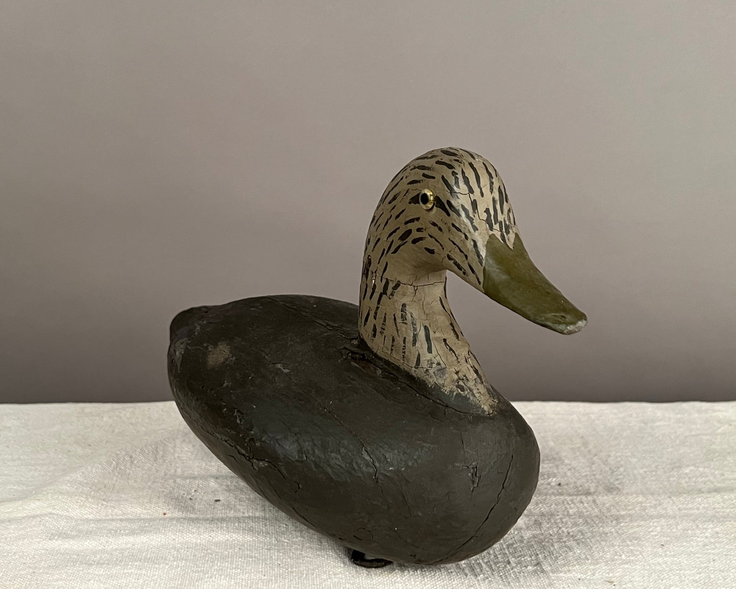 Black Hen Duck Decoy
