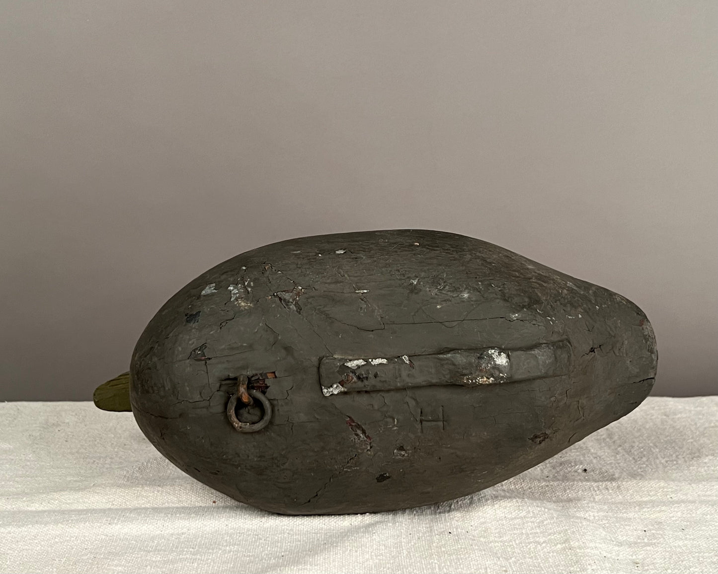 Black Hen Duck Decoy