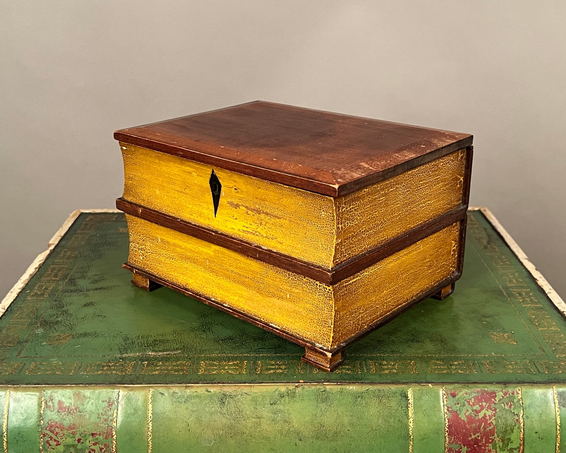 Book Form Wooden Box a