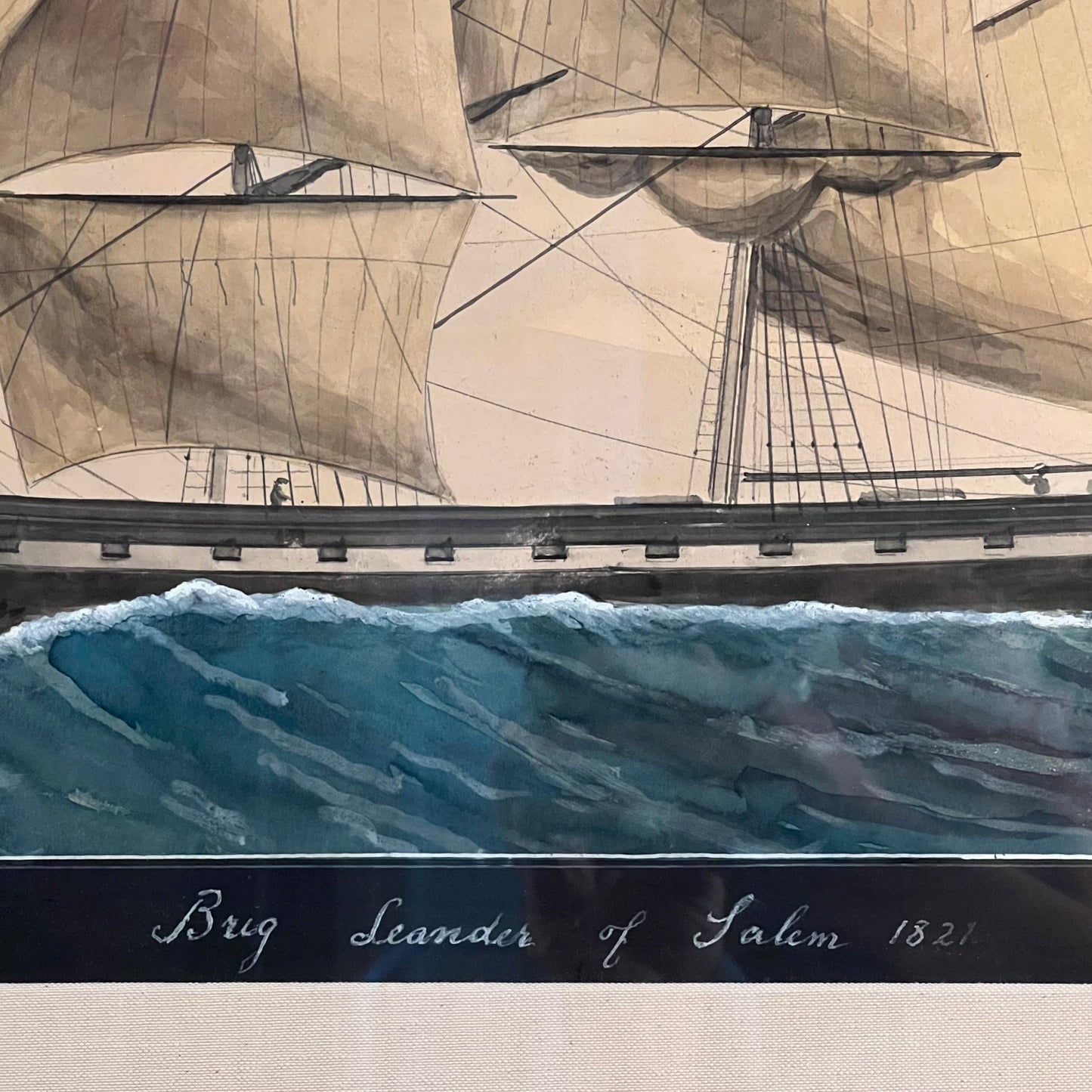 BriBrig Seander of Salem watercolor and gouache on board 4