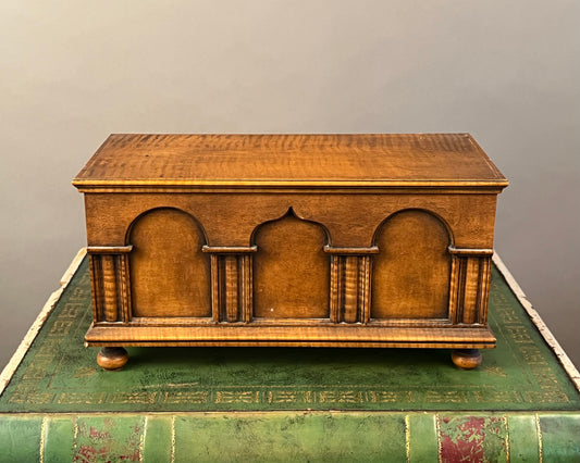 Maple Box, signed WmMc for William McCarthy