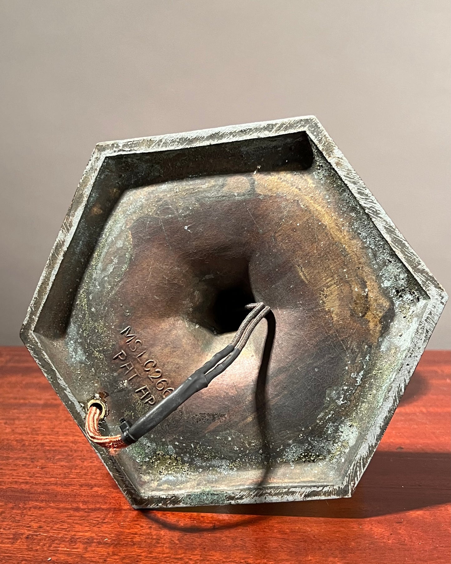 Vintage Hammonds World Globe Lamp