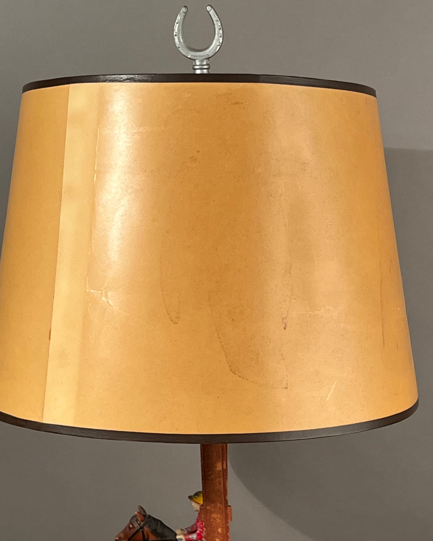 Vintage Polo Player Lamp