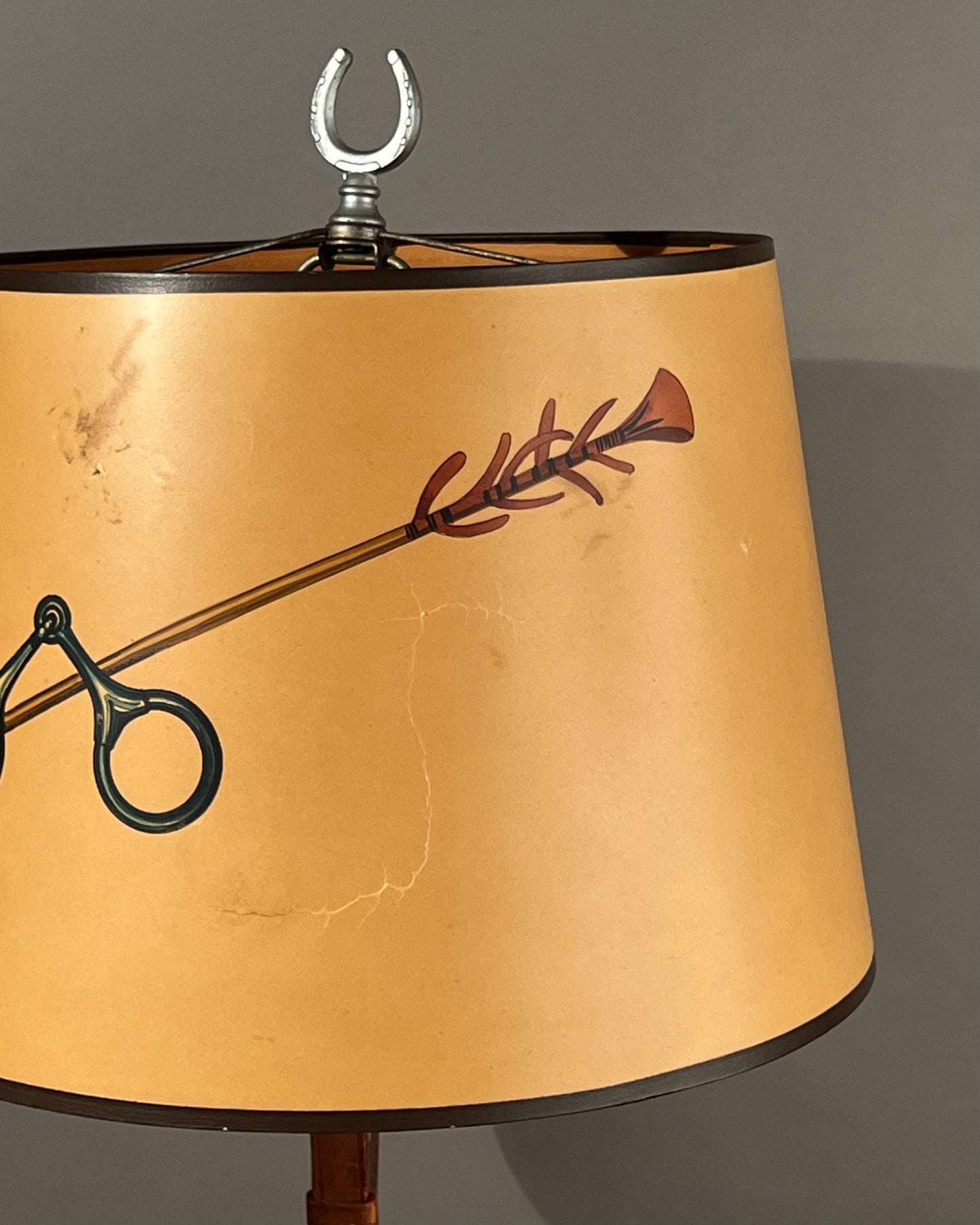 Vintage Polo Player Lamp