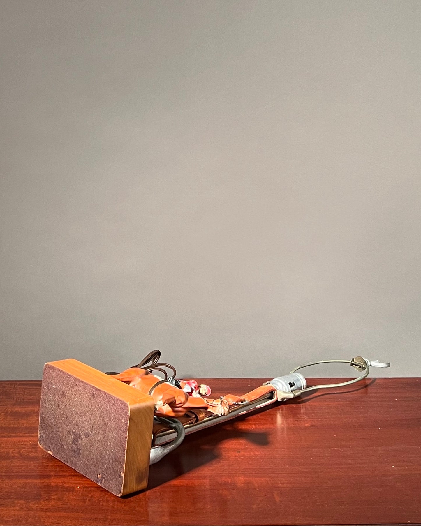 Vintage Polo Player Lamp