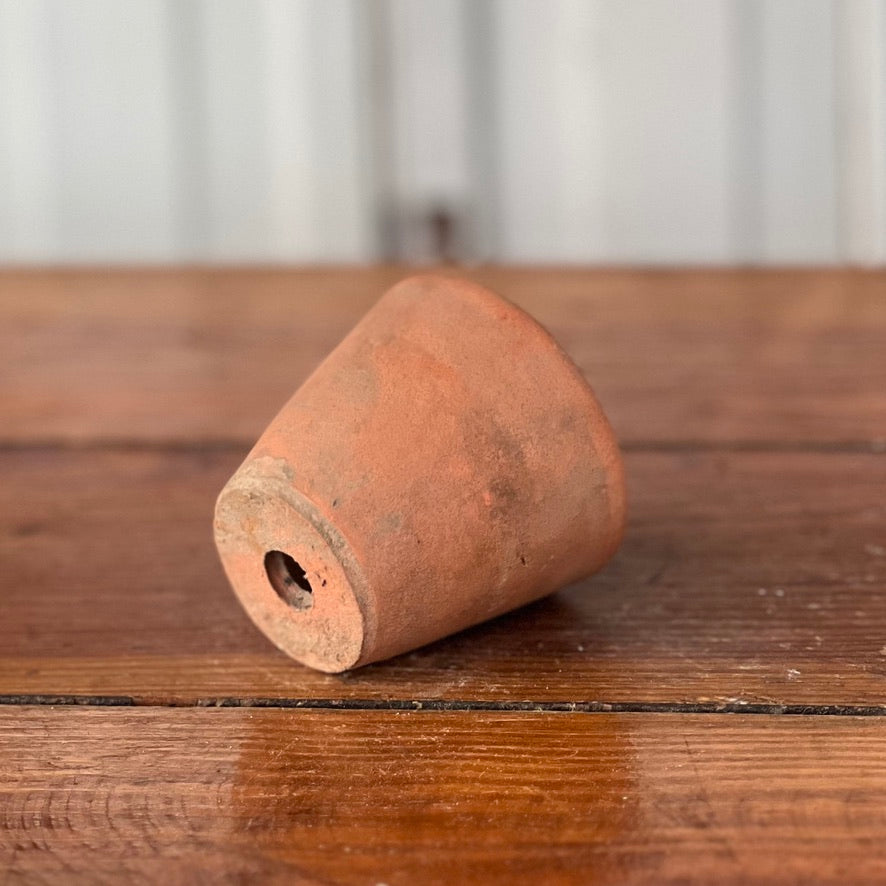 Antique English Terracotta Seedling Pot