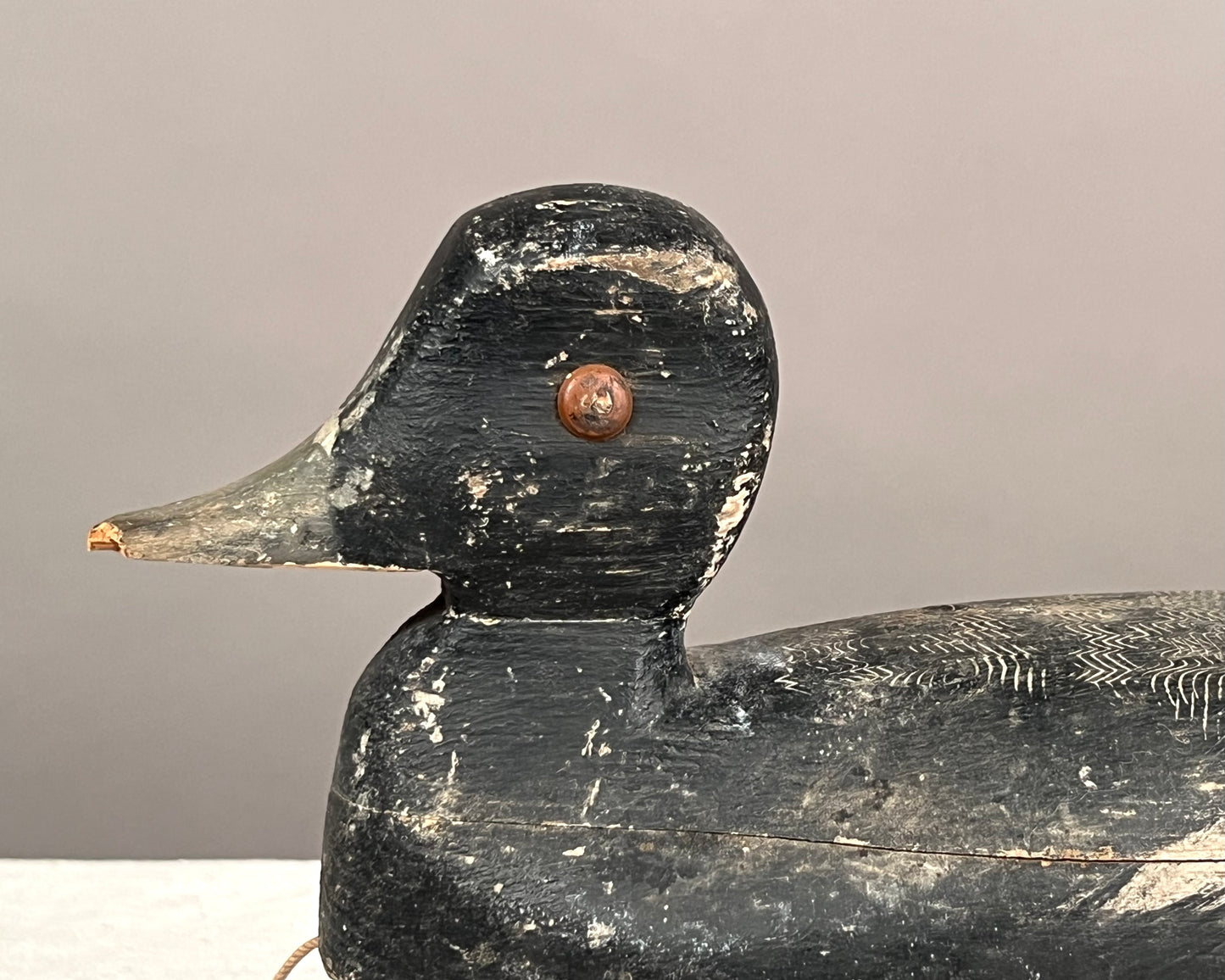 American Folk Art Duck Decoy