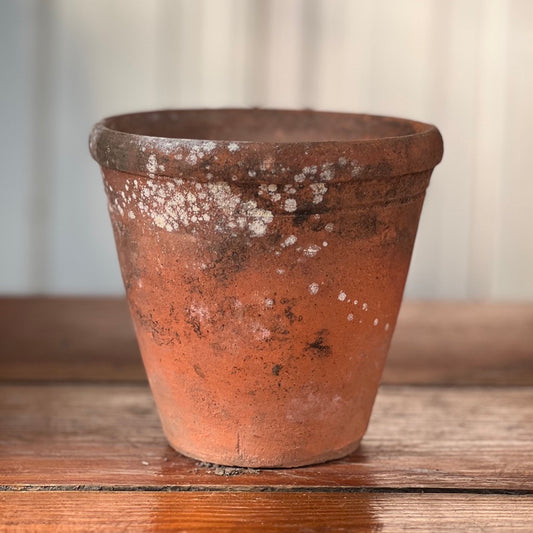 Antique English Terracotta Flowerpot