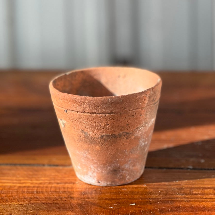 Antique English Terracotta Flowerpot