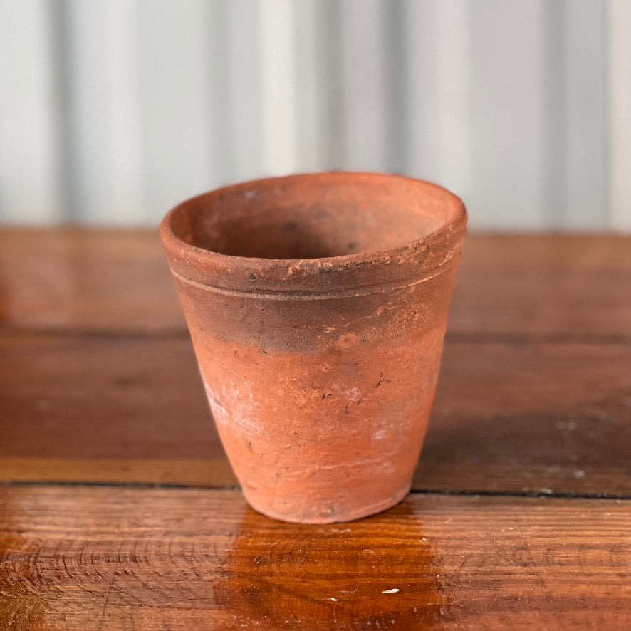 Antique English Terracotta Flowerpot