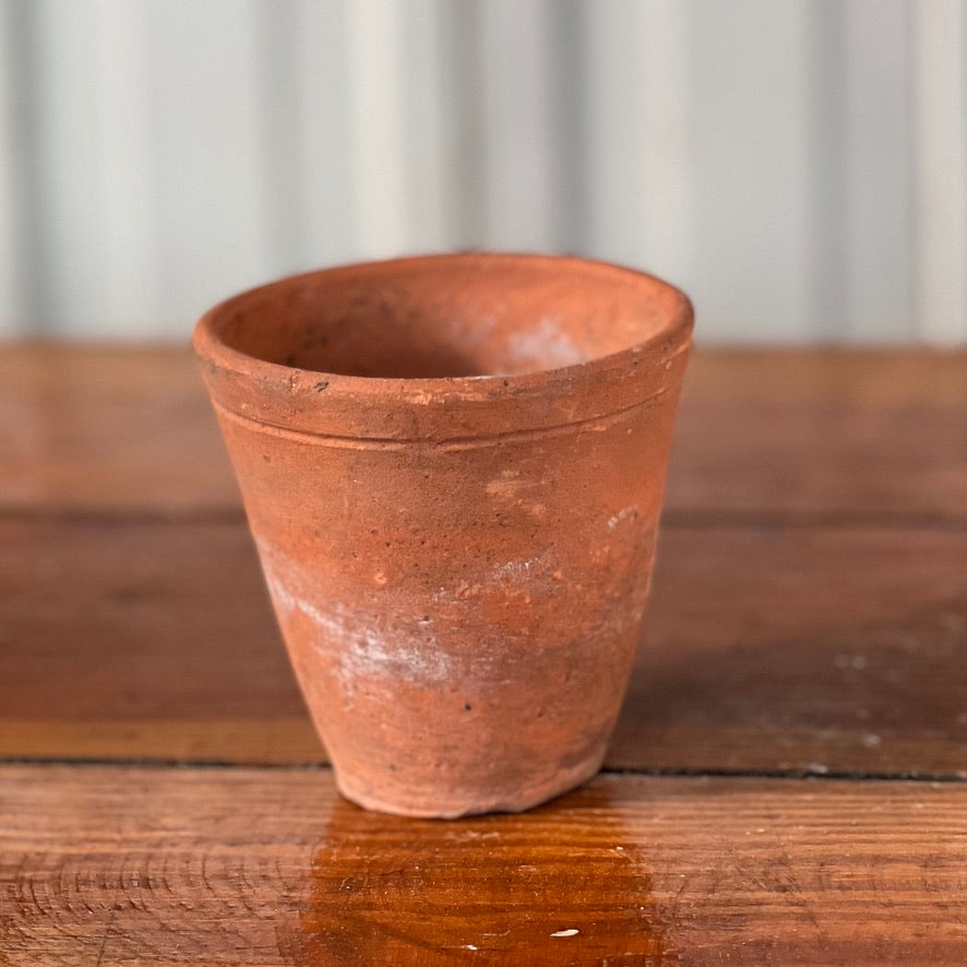 Antique English Terracotta Flowerpot