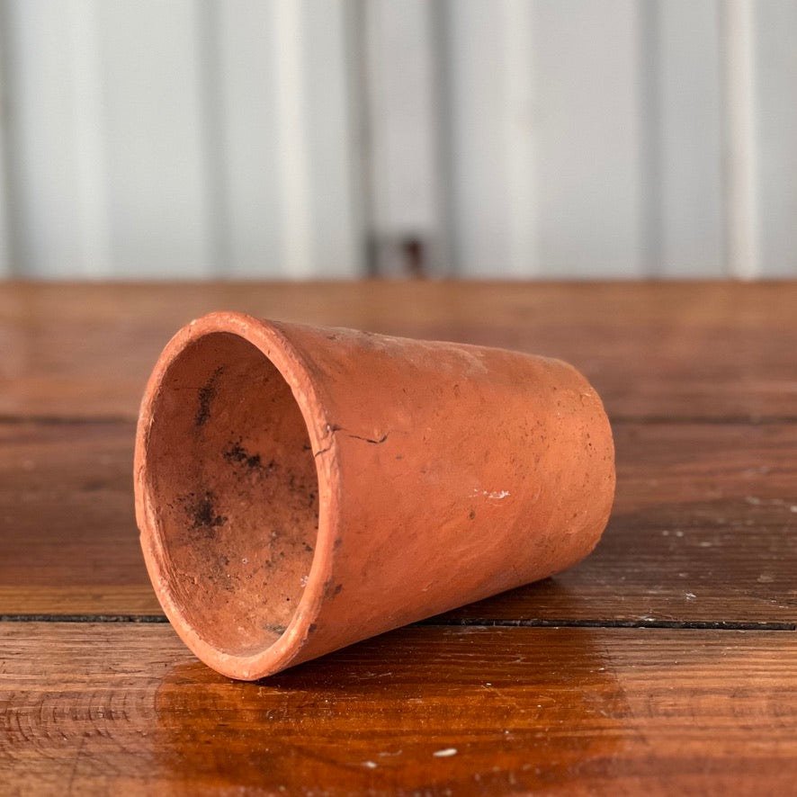 Antique English Terracotta Flowerpot