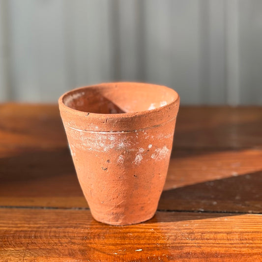 Antique English Terracotta Flowerpot