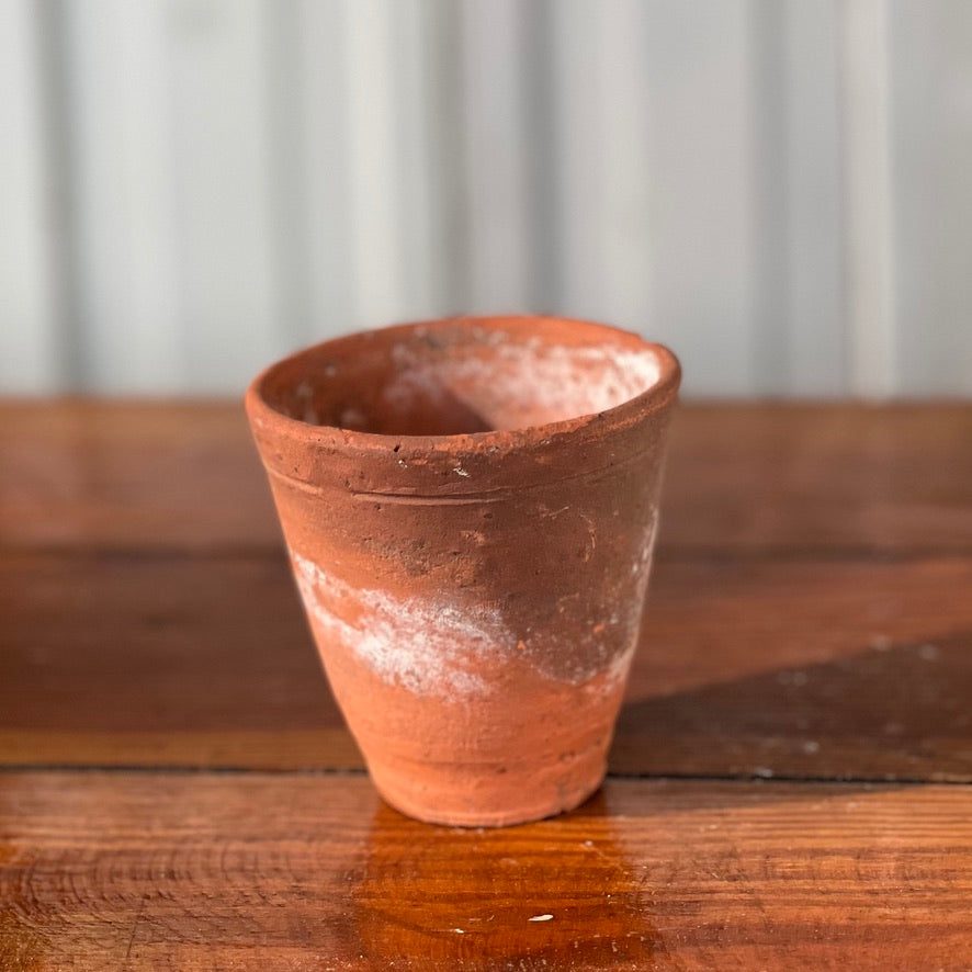 Antique English Terracotta Flowerpot