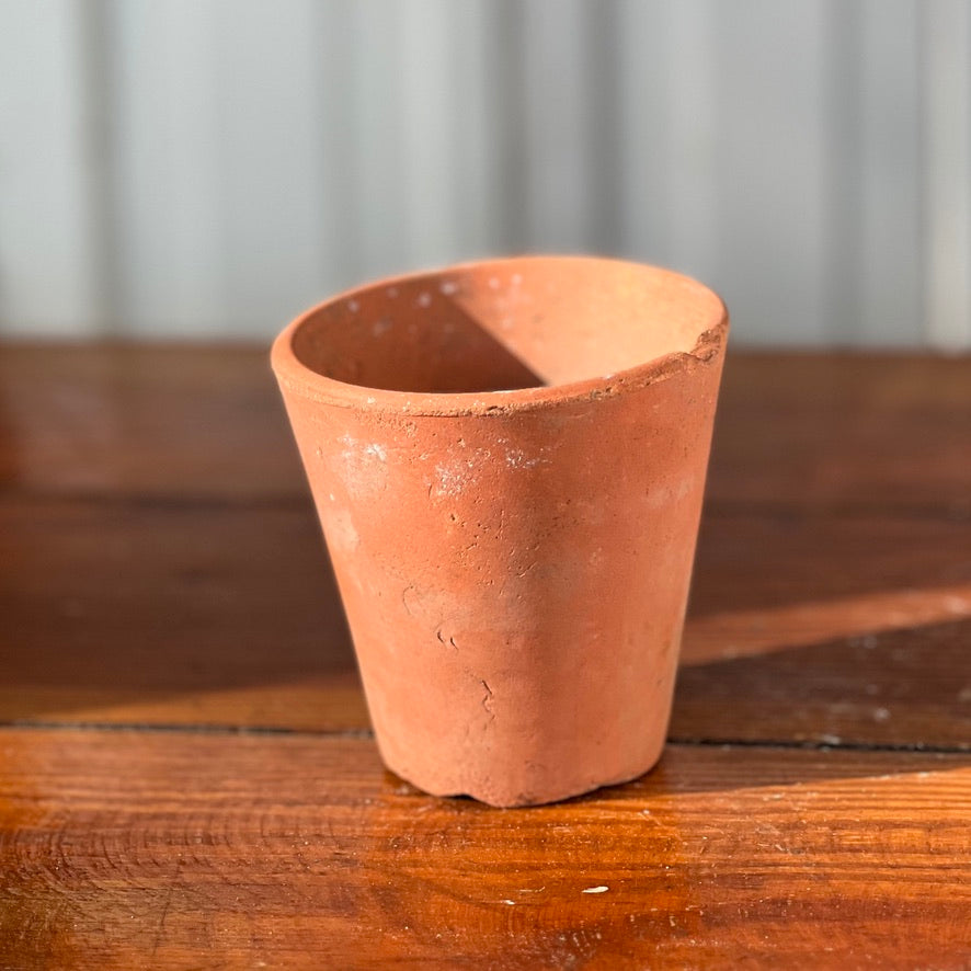 Antique English Terracotta Flowerpot