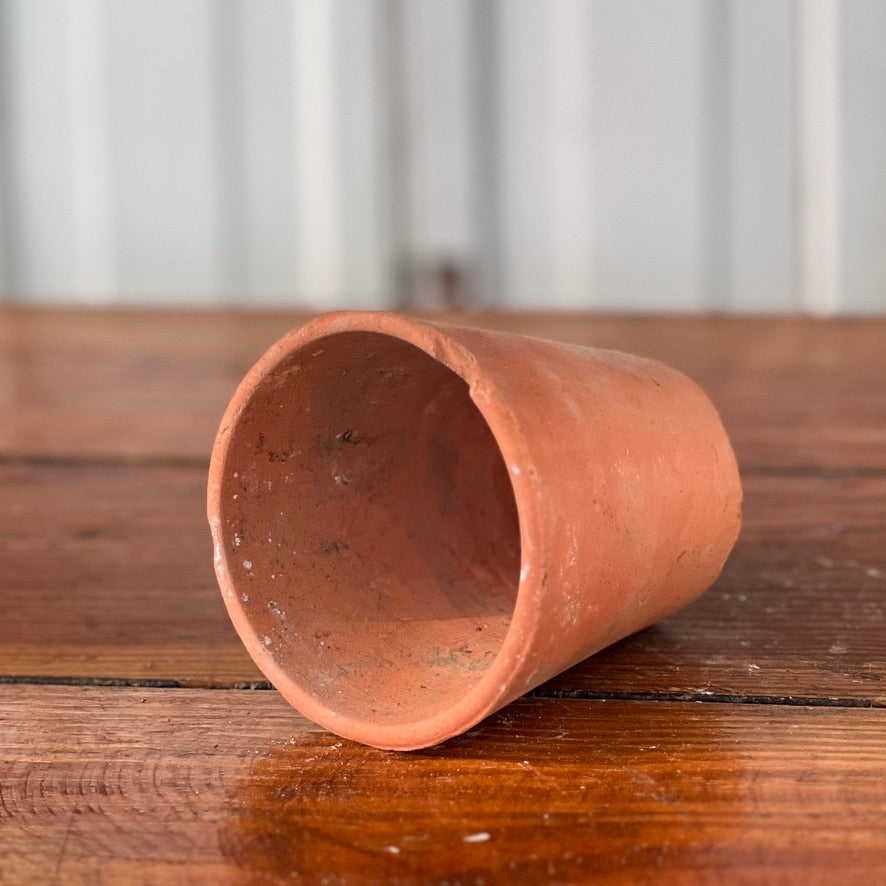 Antique English Terracotta Flowerpot