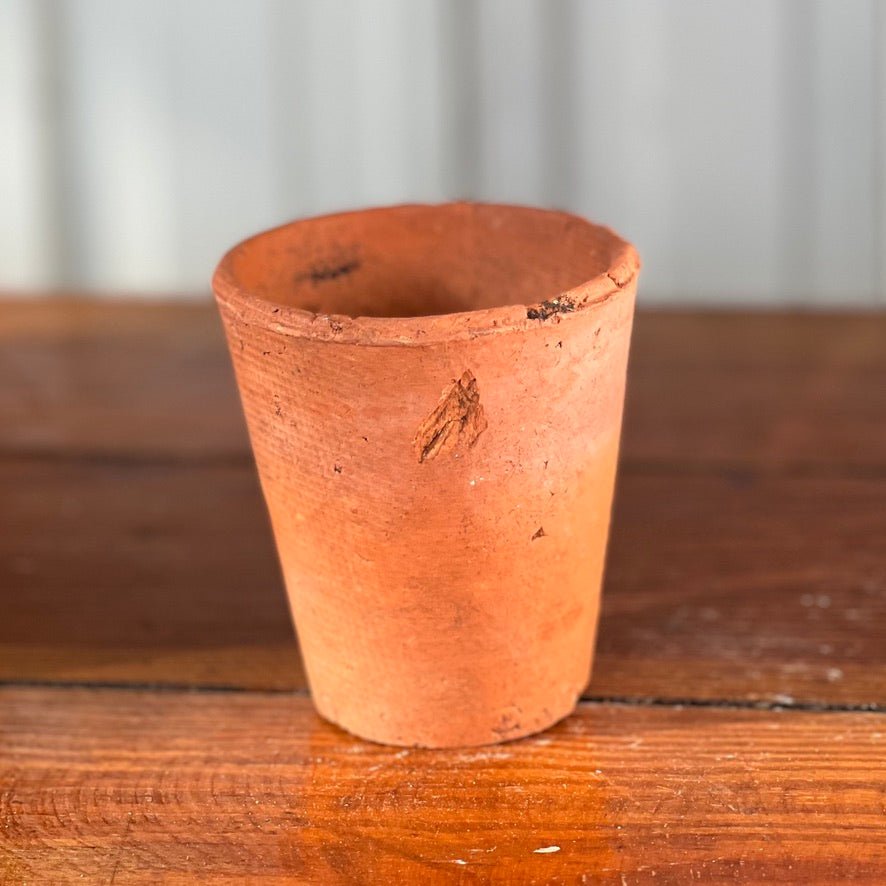 Antique English Terracotta Flowerpot