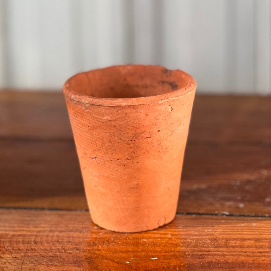 Antique English Terracotta Flowerpot