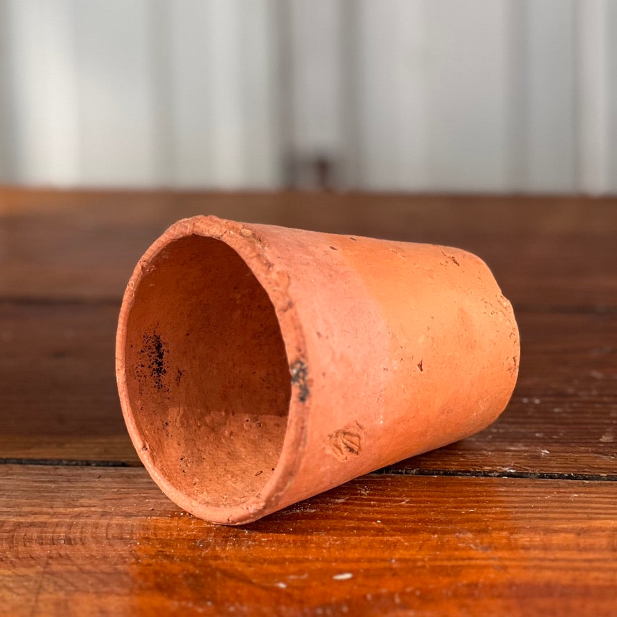 Antique English Terracotta Flowerpot