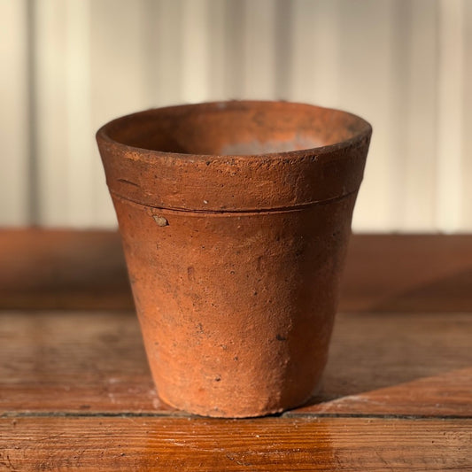 Antique English Terracotta Flowerpot