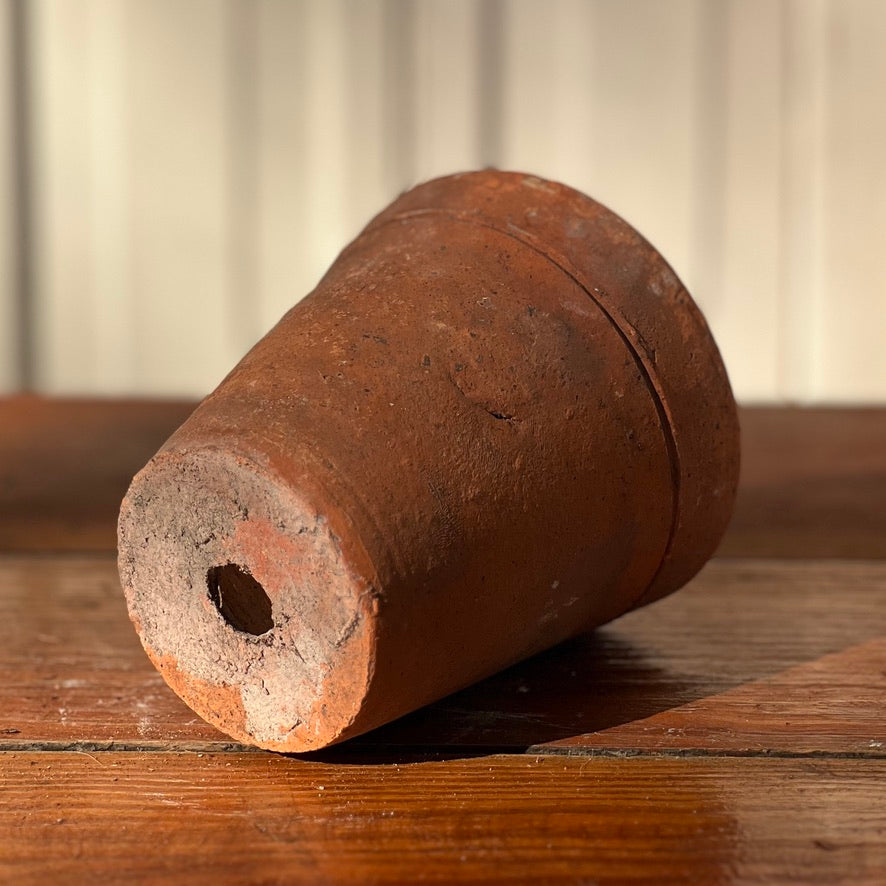 Antique English Terracotta Flowerpot