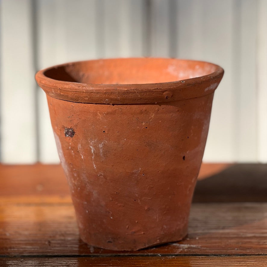 Antique English Terracotta Flowerpot