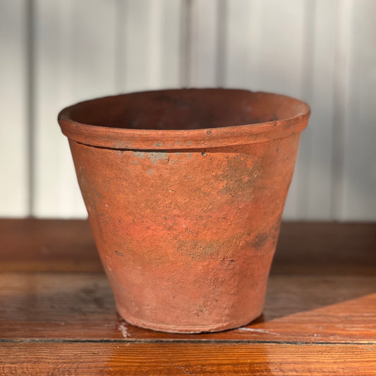 Antique English Terracotta Flowerpot