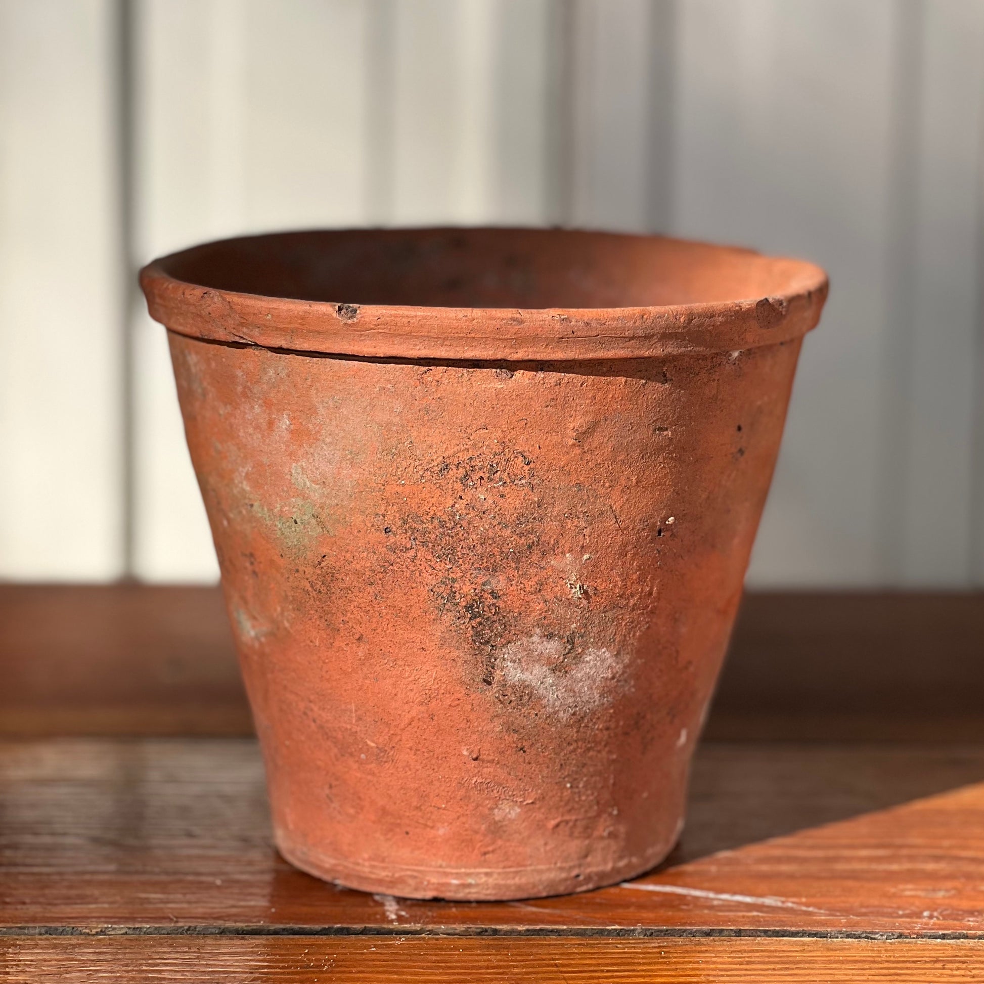 Antique English Terracotta Flowerpot