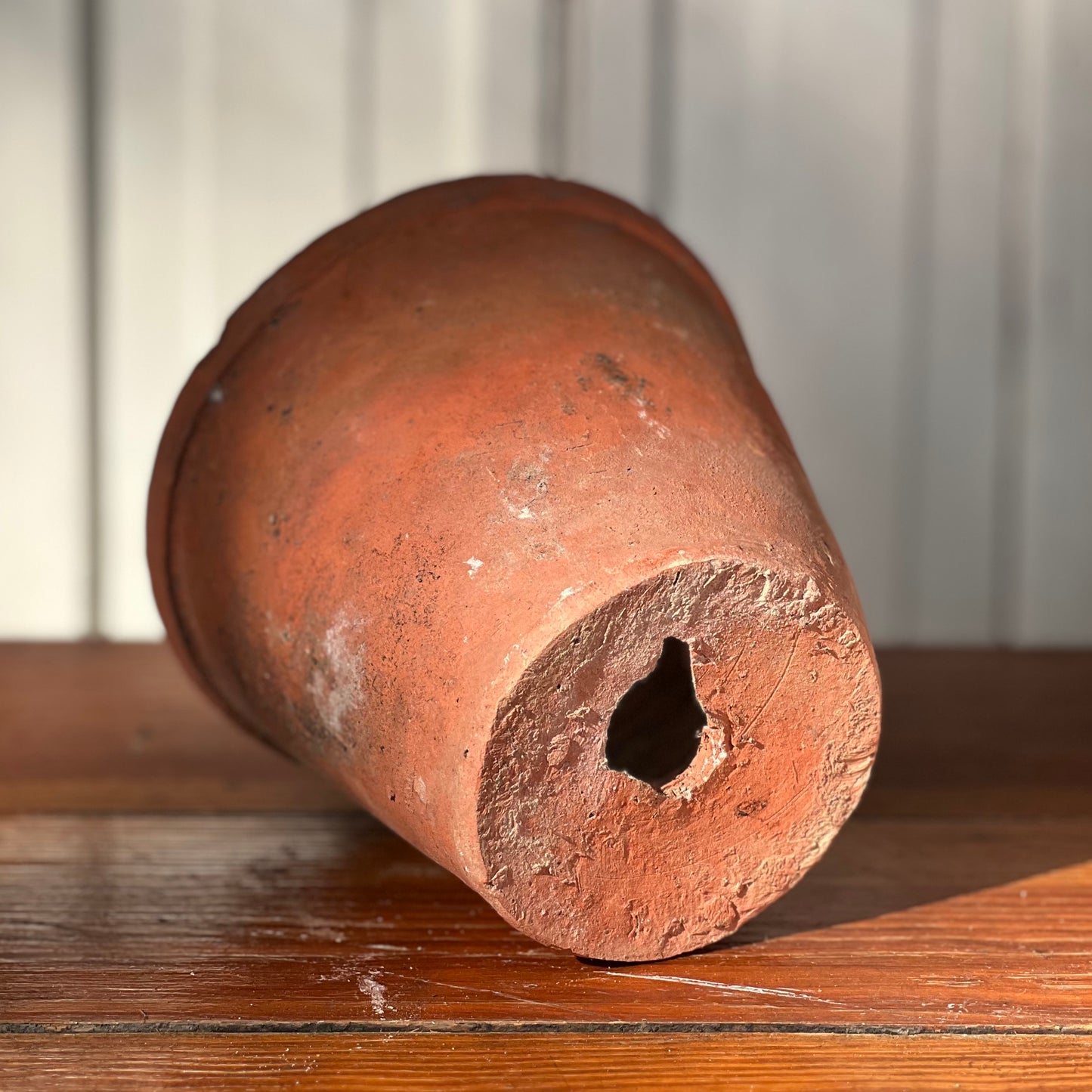 Antique English Terracotta Flowerpot