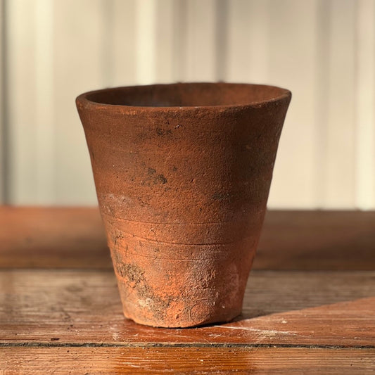 Antique English Terracotta Flowerpot