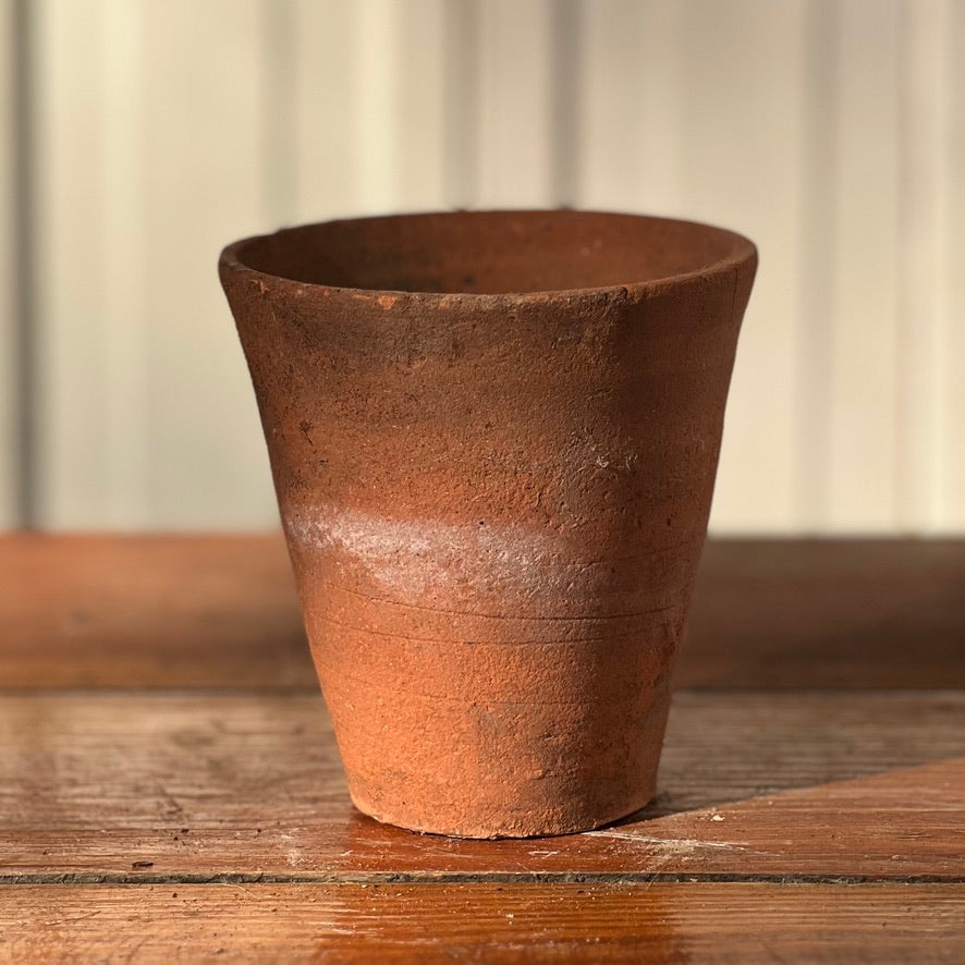 Antique English Terracotta Flowerpot