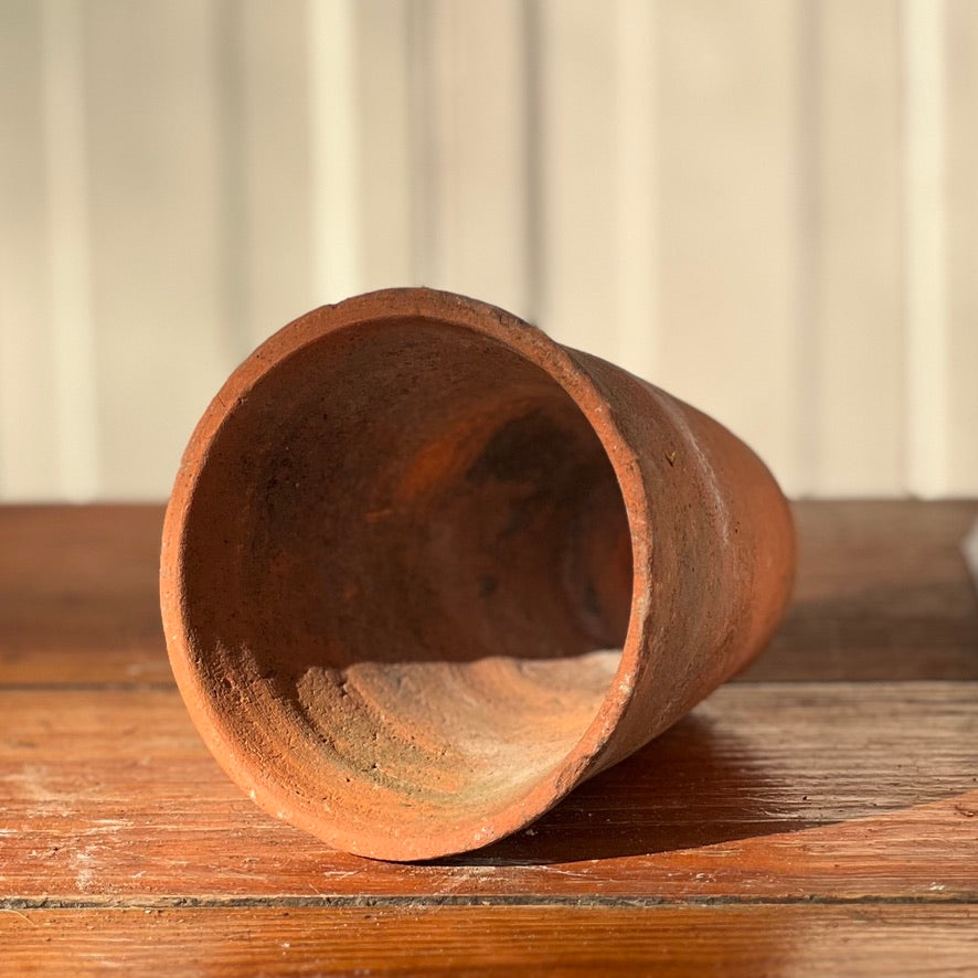 Antique English Terracotta Flowerpot