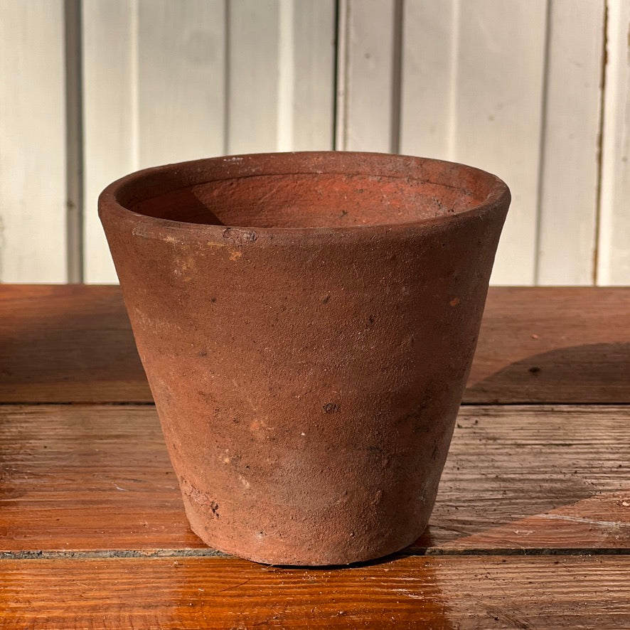 Antique English Terracotta Flowerpot