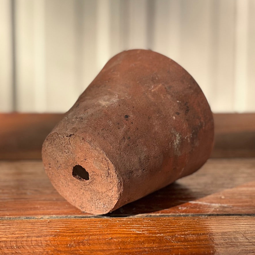 Antique English Terracotta Flowerpot