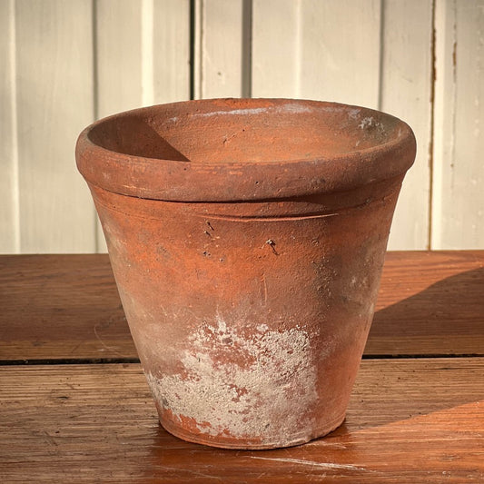 Antique English Terracotta Flowerpot