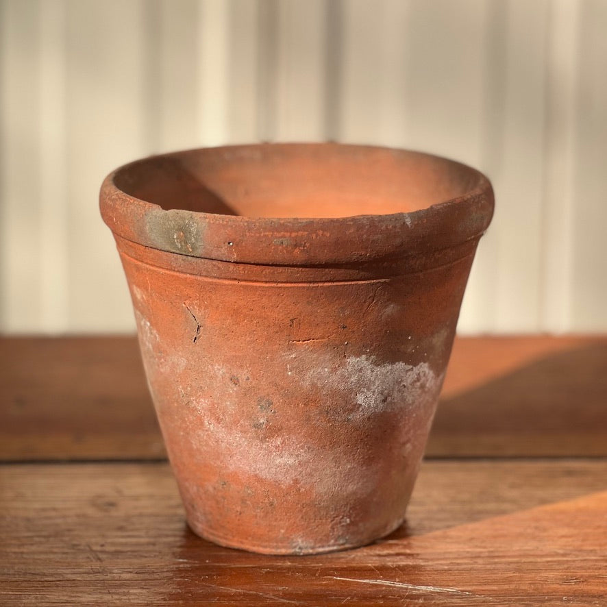 Antique English Terracotta Flowerpot