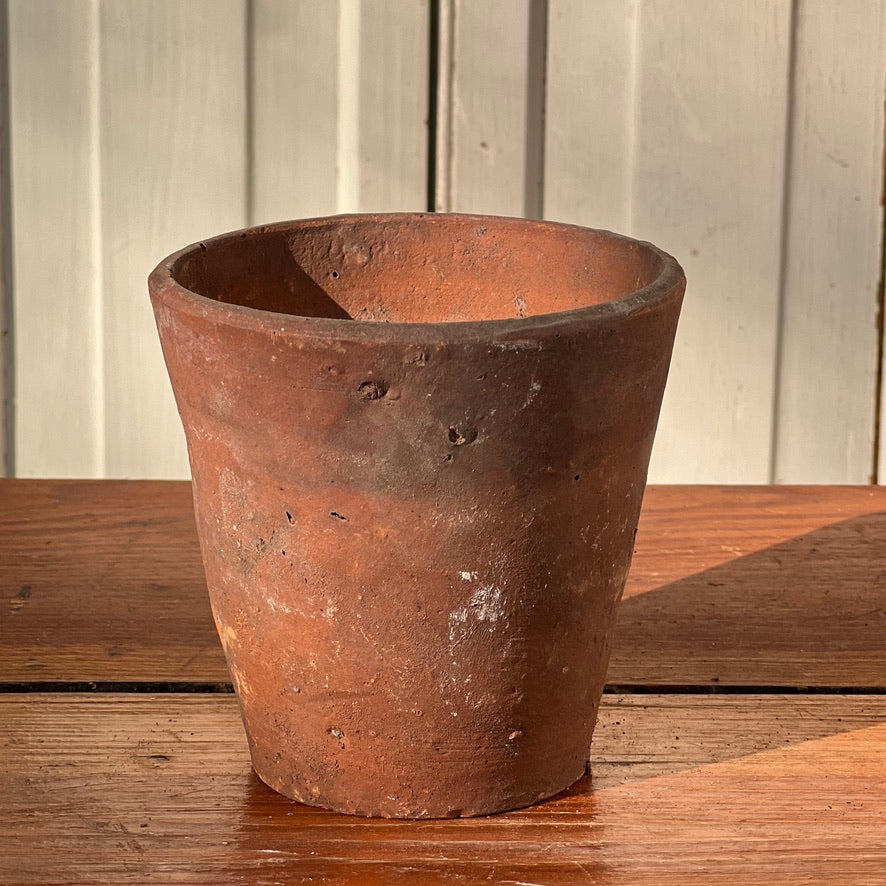 Antique English Terracotta Flowerpot