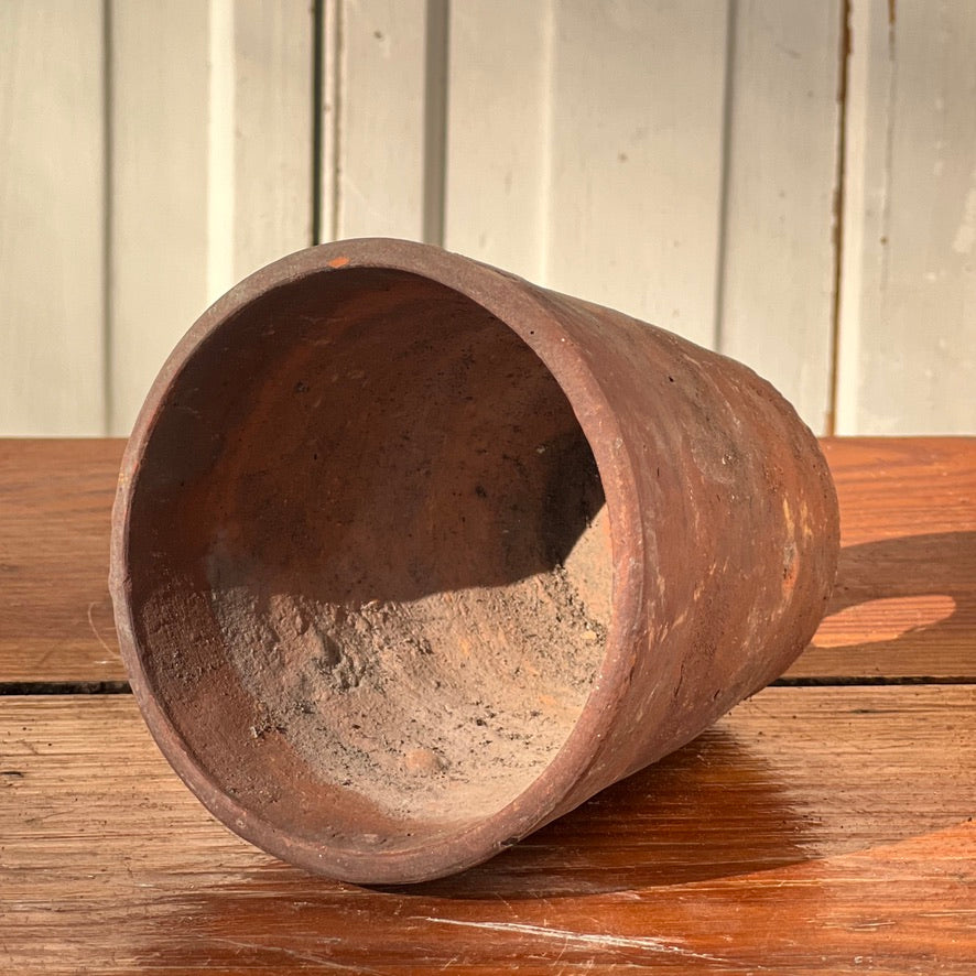 Antique English Terracotta Flowerpot