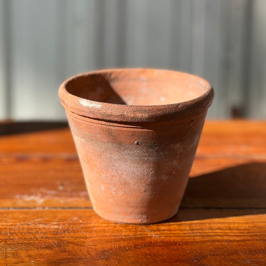 Antique English Terracotta Flowerpot