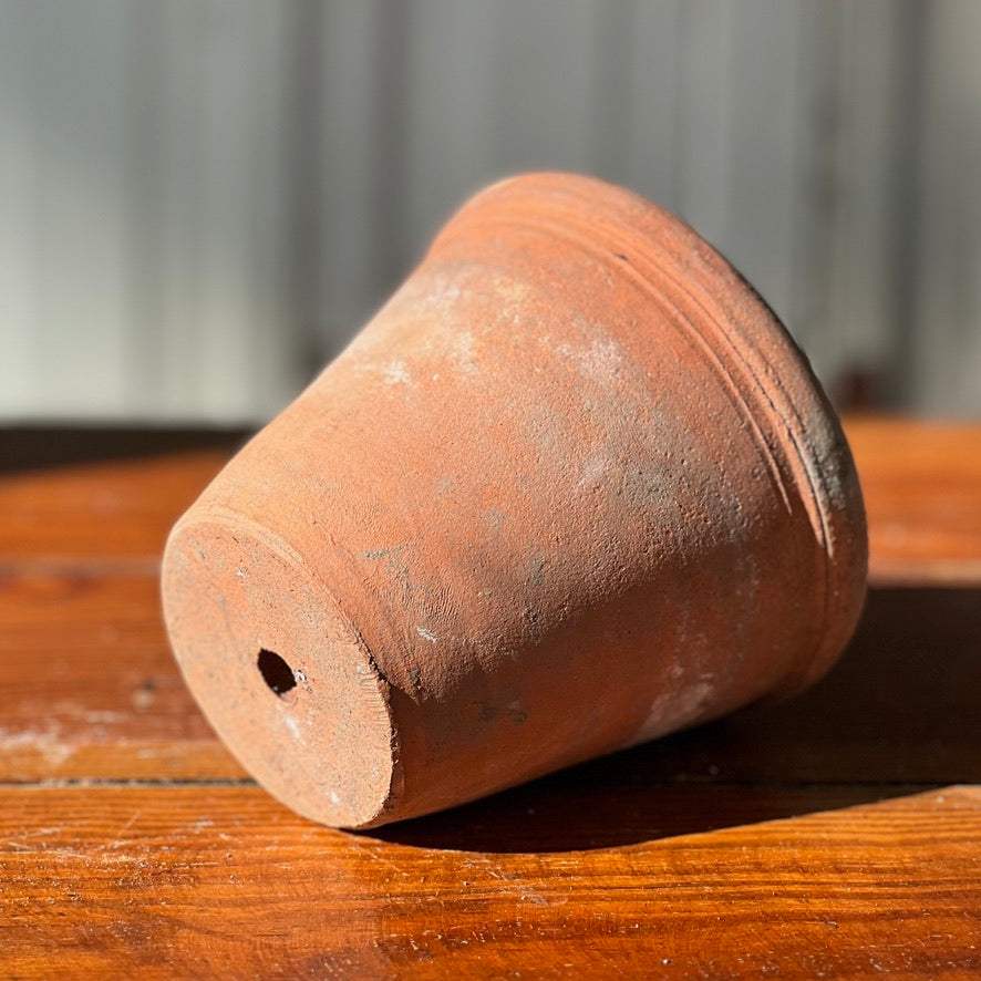 Antique English Terracotta Flowerpot