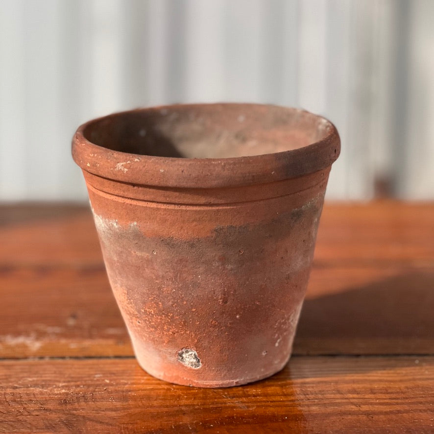 Antique English Terracotta Flowerpot