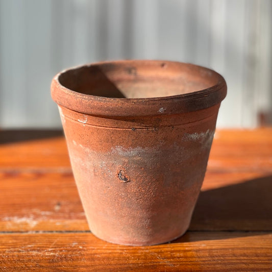 Antique English Terracotta Flowerpot