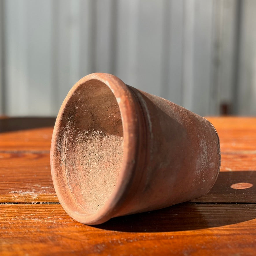 Antique English Terracotta Flowerpot